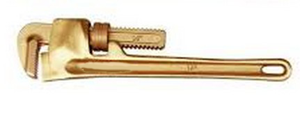 BE0946 Beryllium Copper Spark-Proof Heavy-duty Pipe Wrench